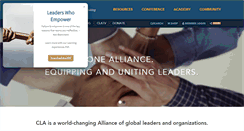 Desktop Screenshot of christianleadershipalliance.org